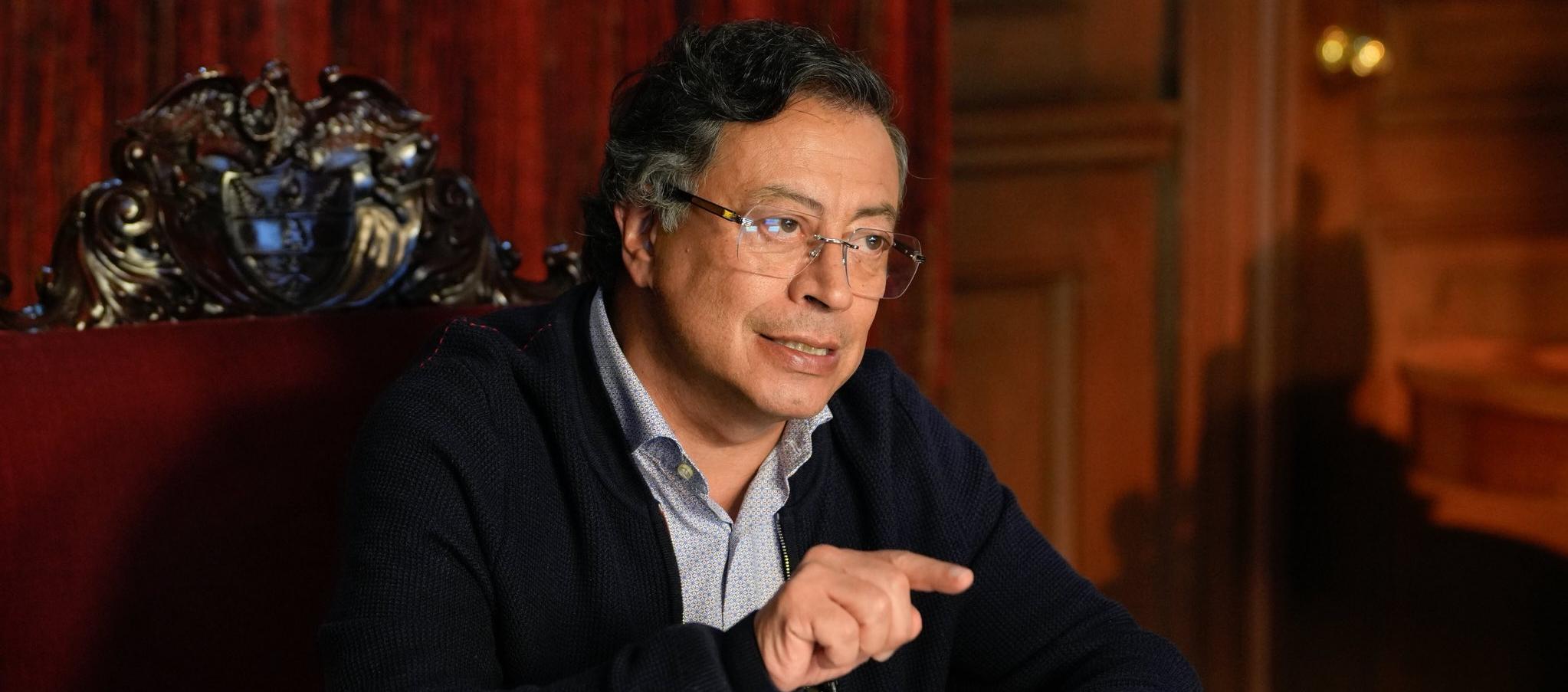 El Presidente Gustavo Petro.