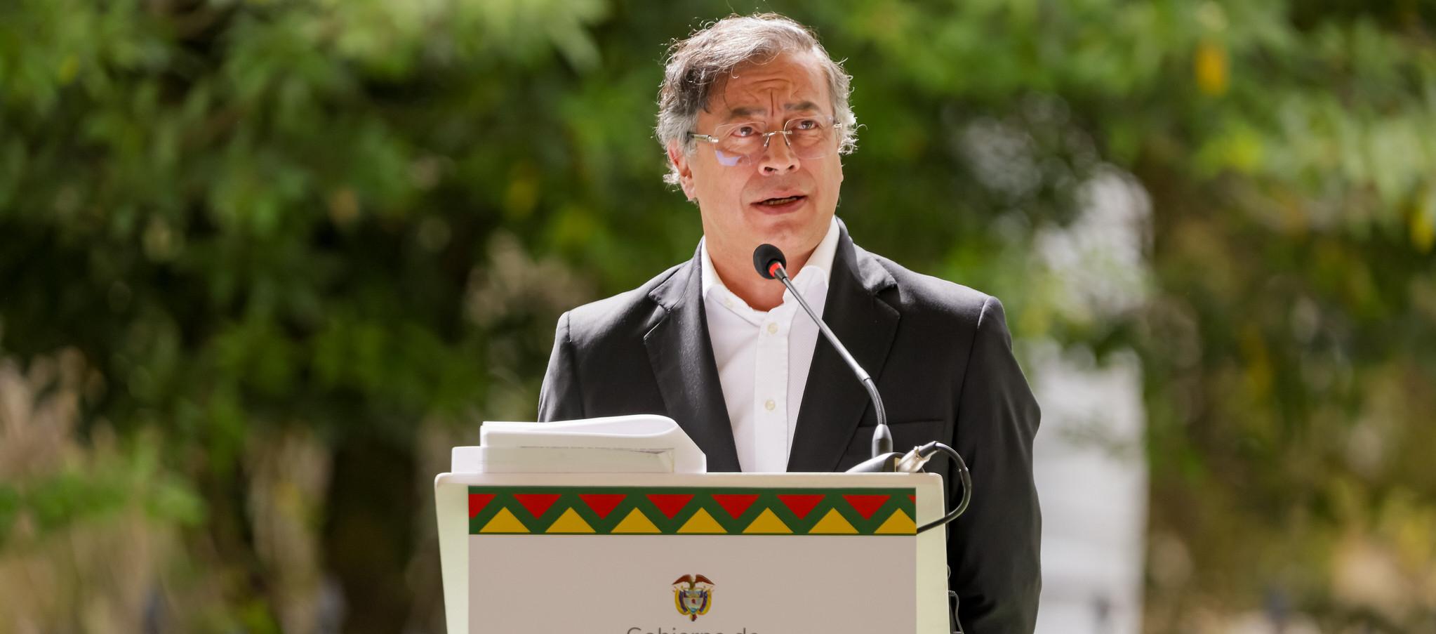 El Presidente de la República, Gustavo Petro.