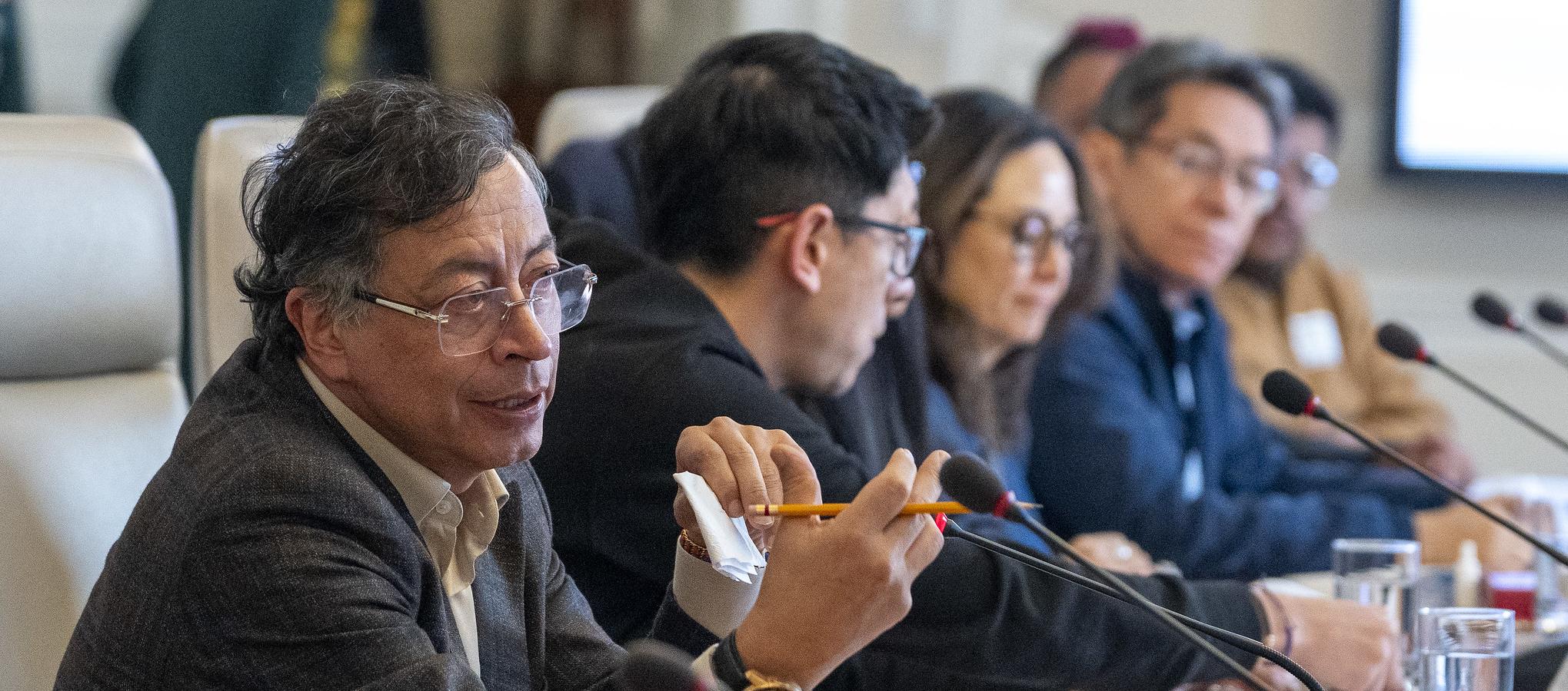 El Presidente de la República, Gustavo Petro.