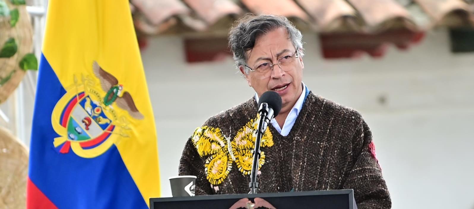 El Presidente Gustavo Petro.