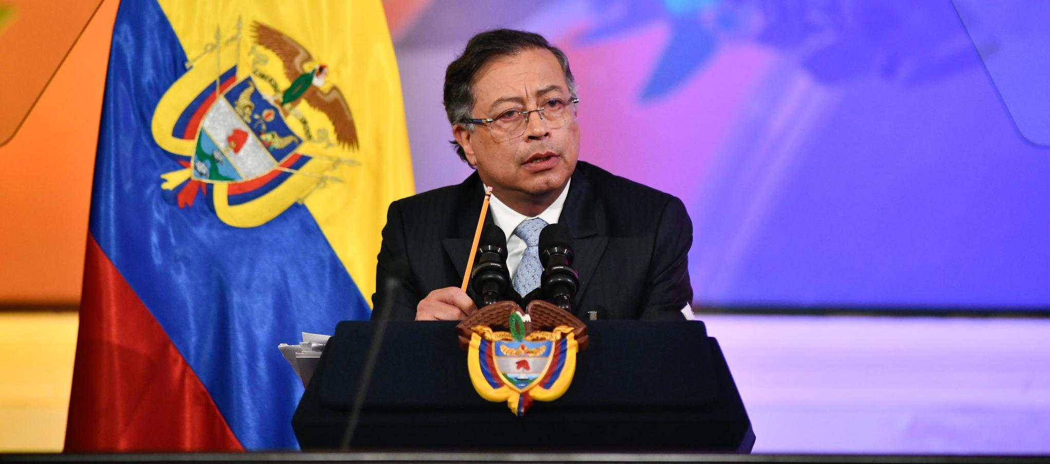 El Presidente Gustavo Petro.