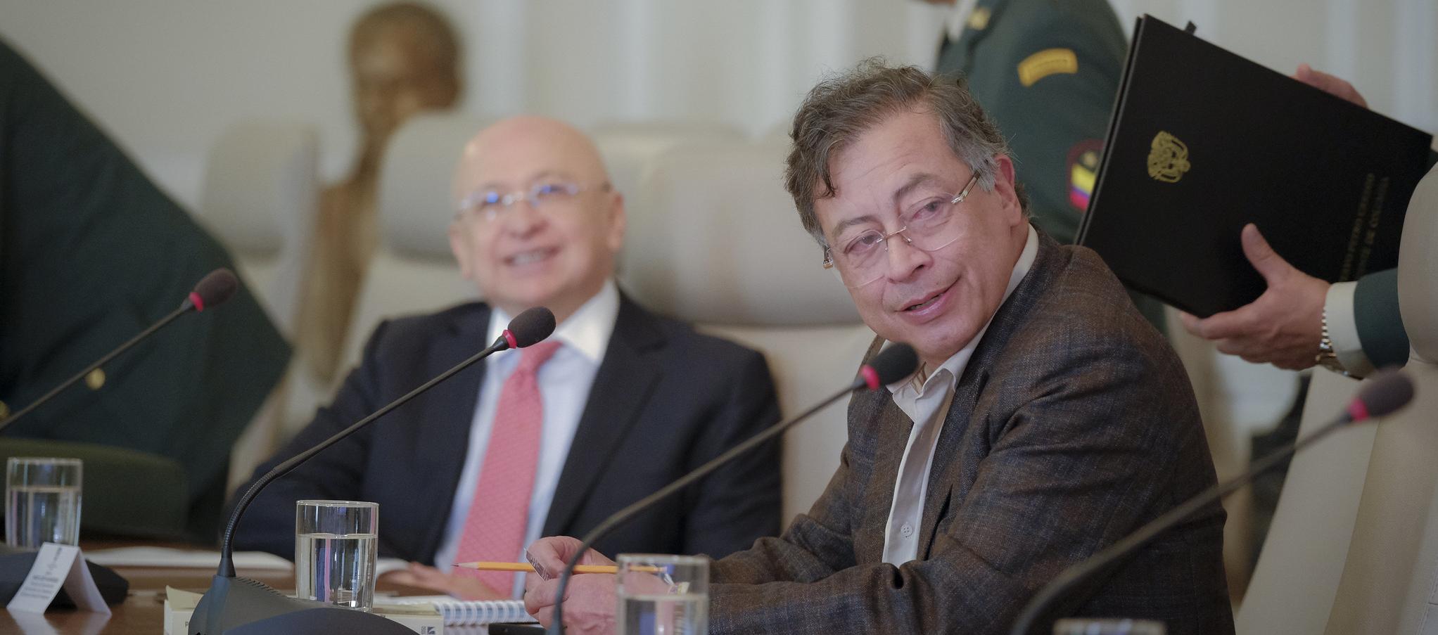 El Presidente Gustavo Petro.