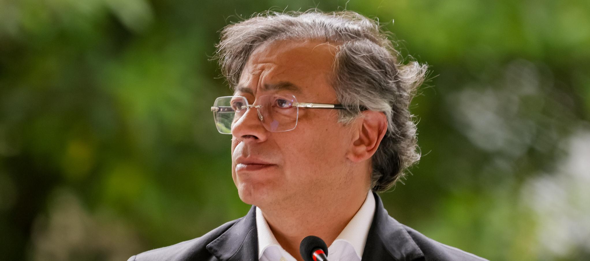 El Presidente Gustavo Petro.