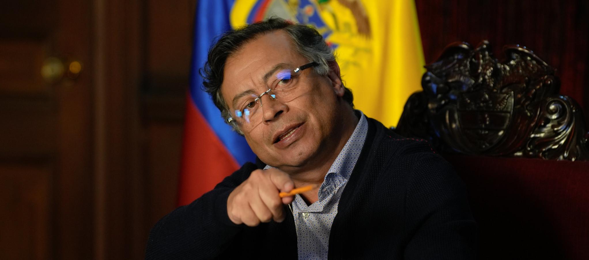 El Presidente Gustavo Petro.