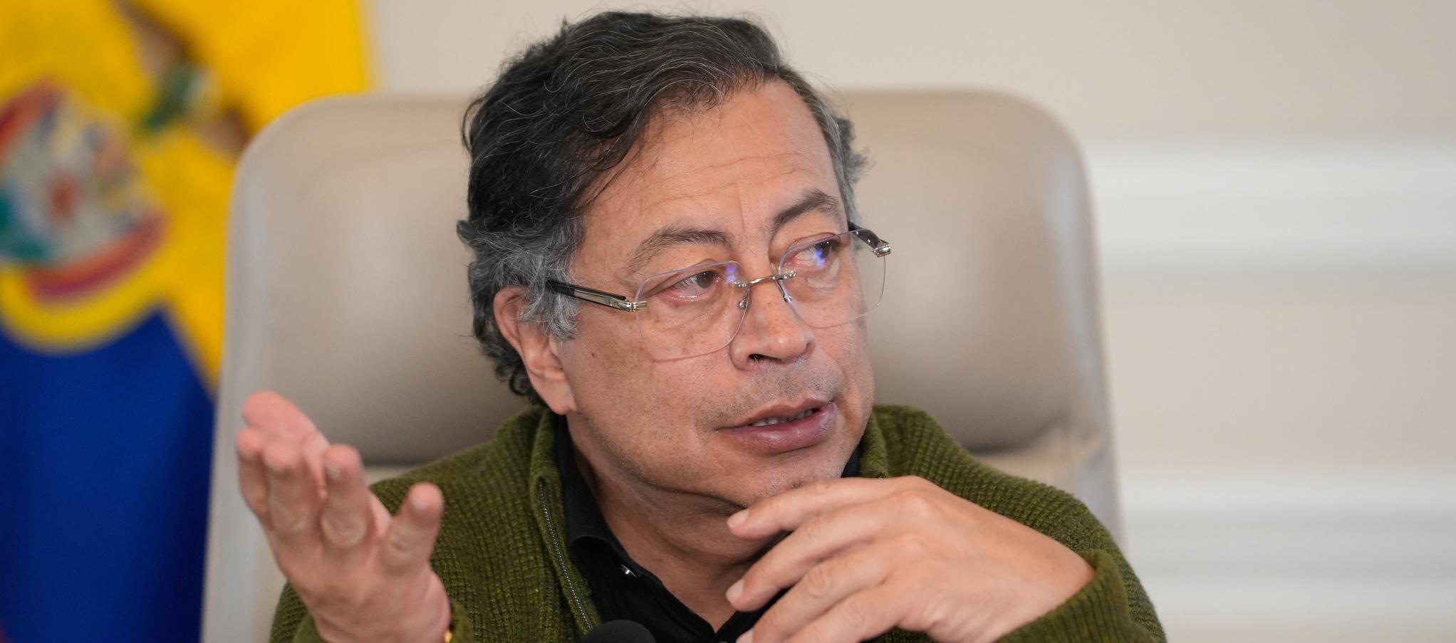 El Presidente Gustavo Petro.