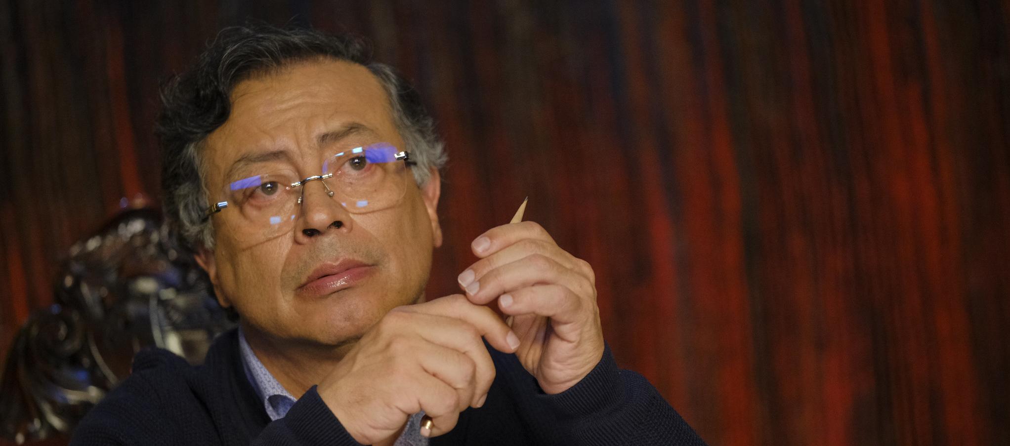 El Presidente Gustavo Petro.