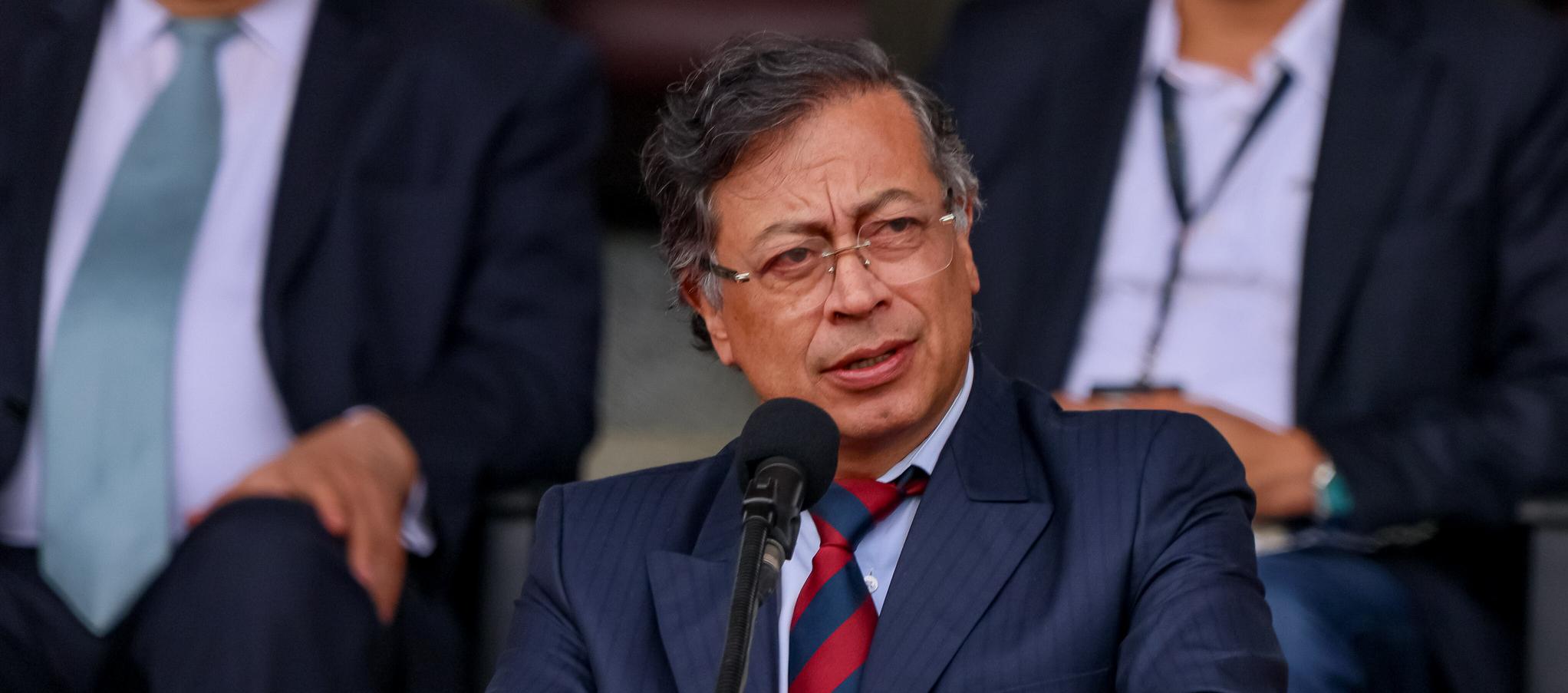 El Presidente Gustavo Petro.