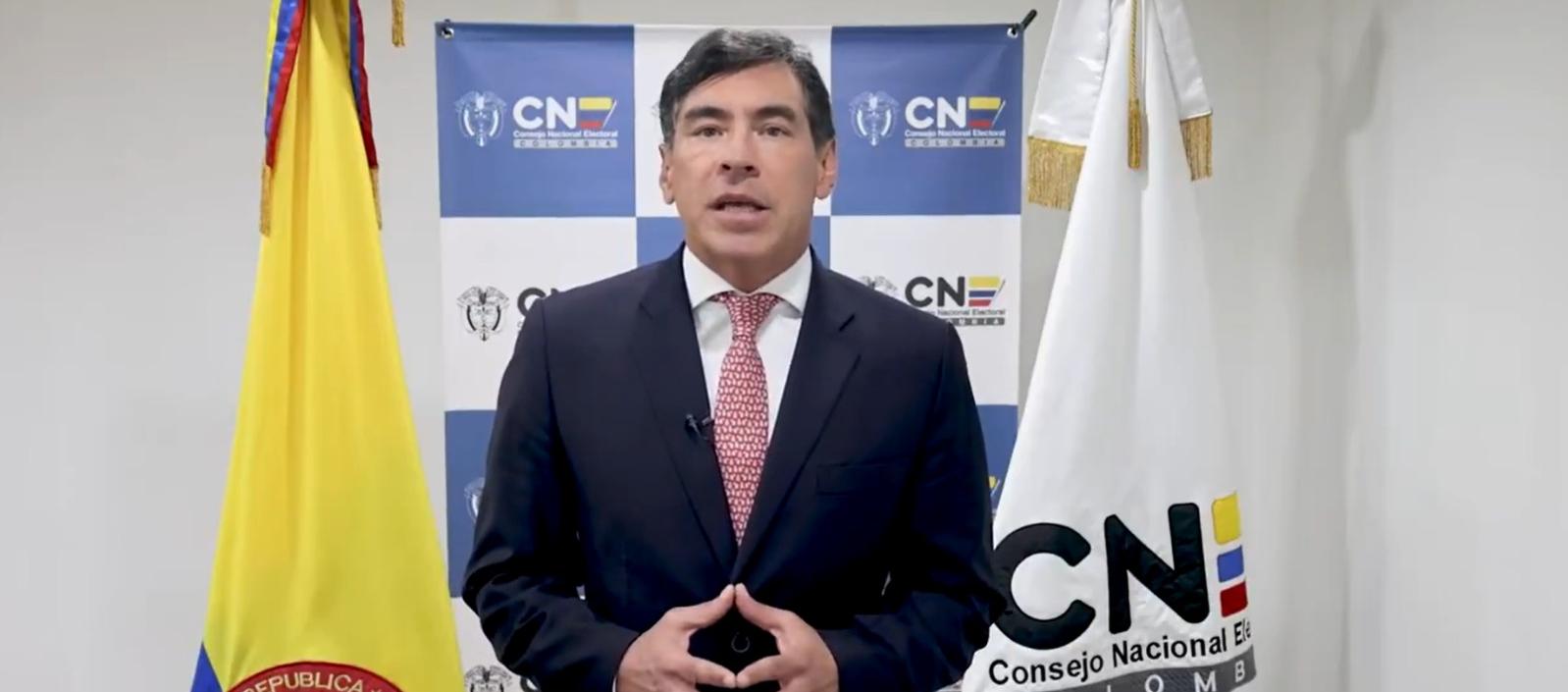 Álvaro Hernán Prada, magistrado del CNE.