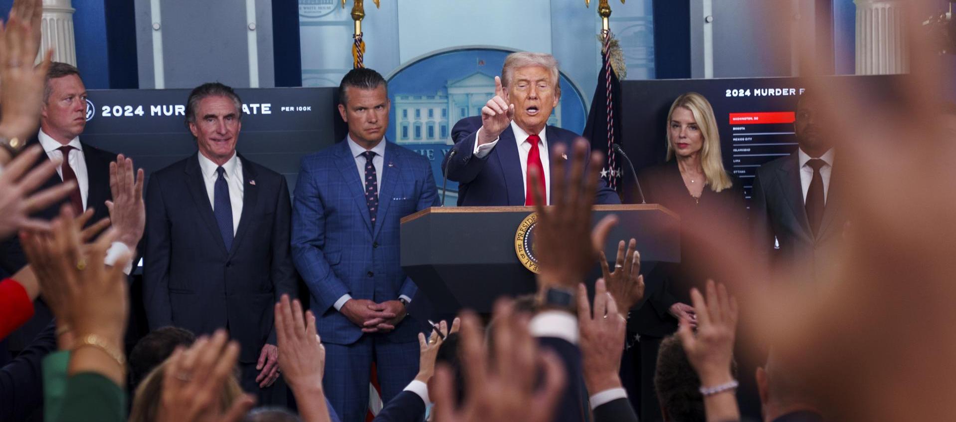 Donald Trump, Presidente de Estados Unidos. 