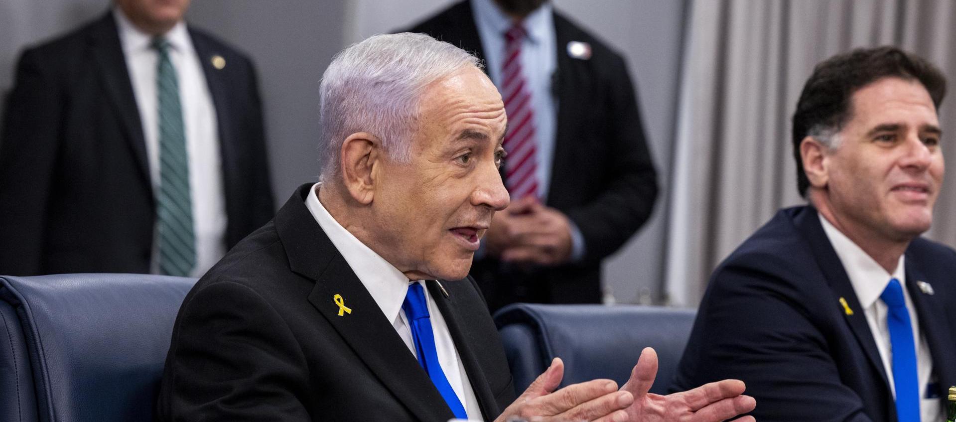 Primer ministro de Israel, Benjamin Netanyahu.