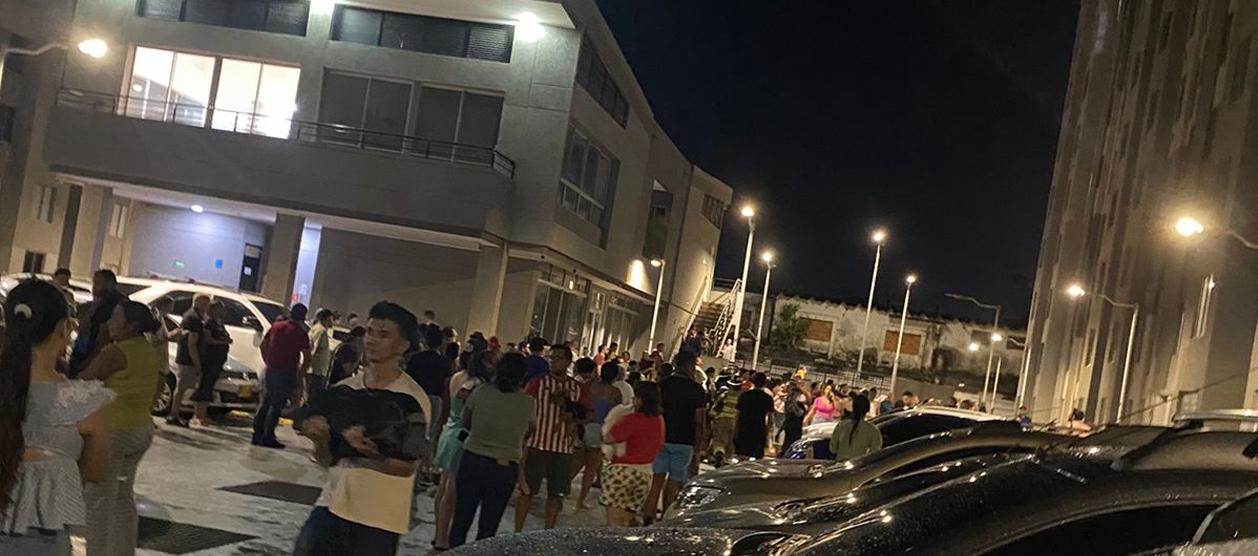 Imagen de la emergencia.