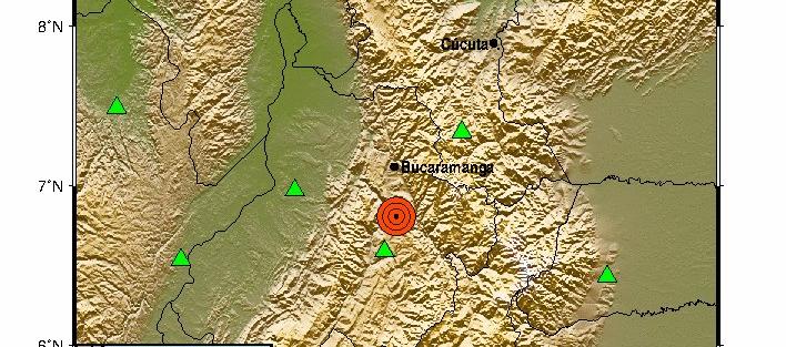 Reporte de temblor en Los Santos.