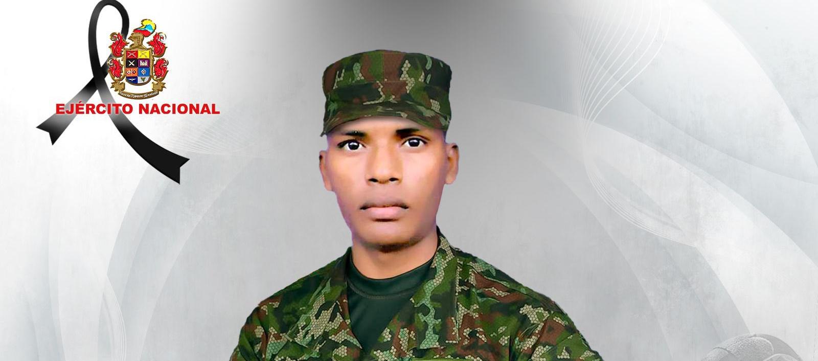 Soldado profesional Adrián Camilo Madera Tapia.