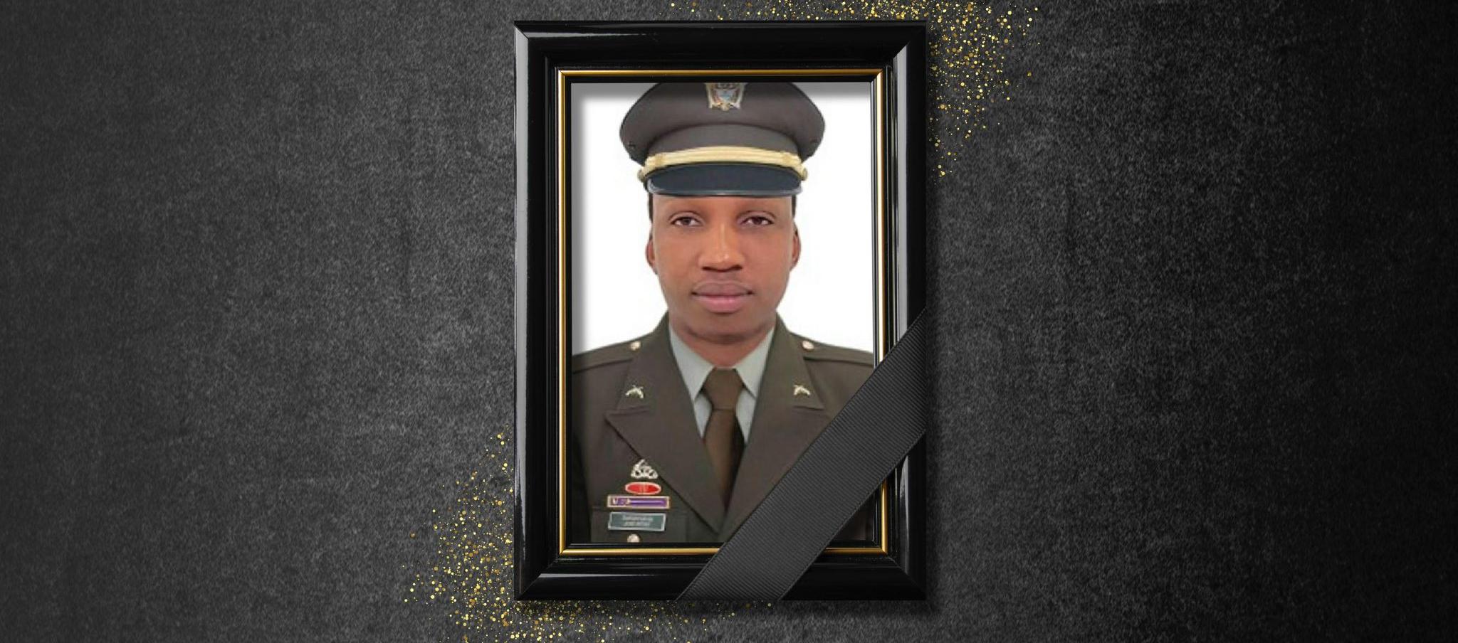 El subintendente José Jair Reyes Lucumí.