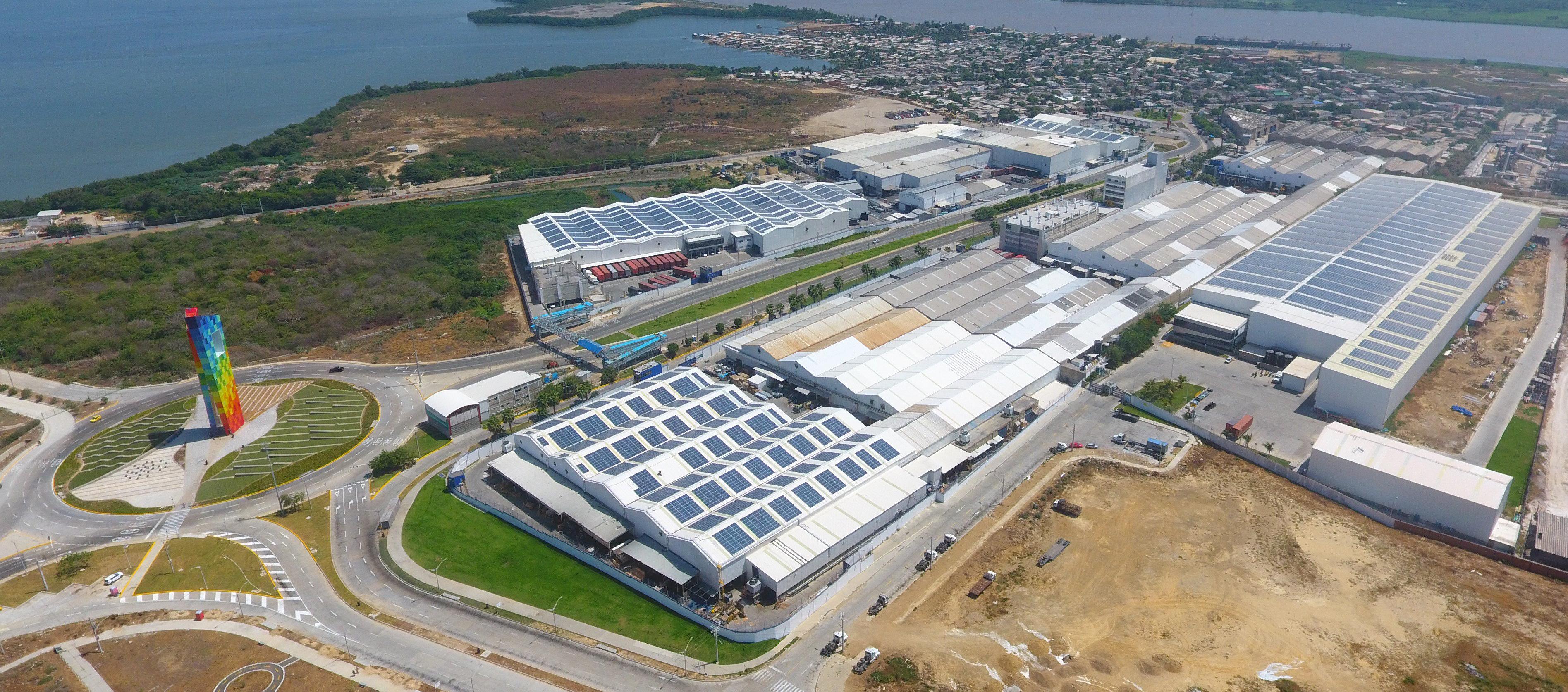 Planta de Tecnoglass.