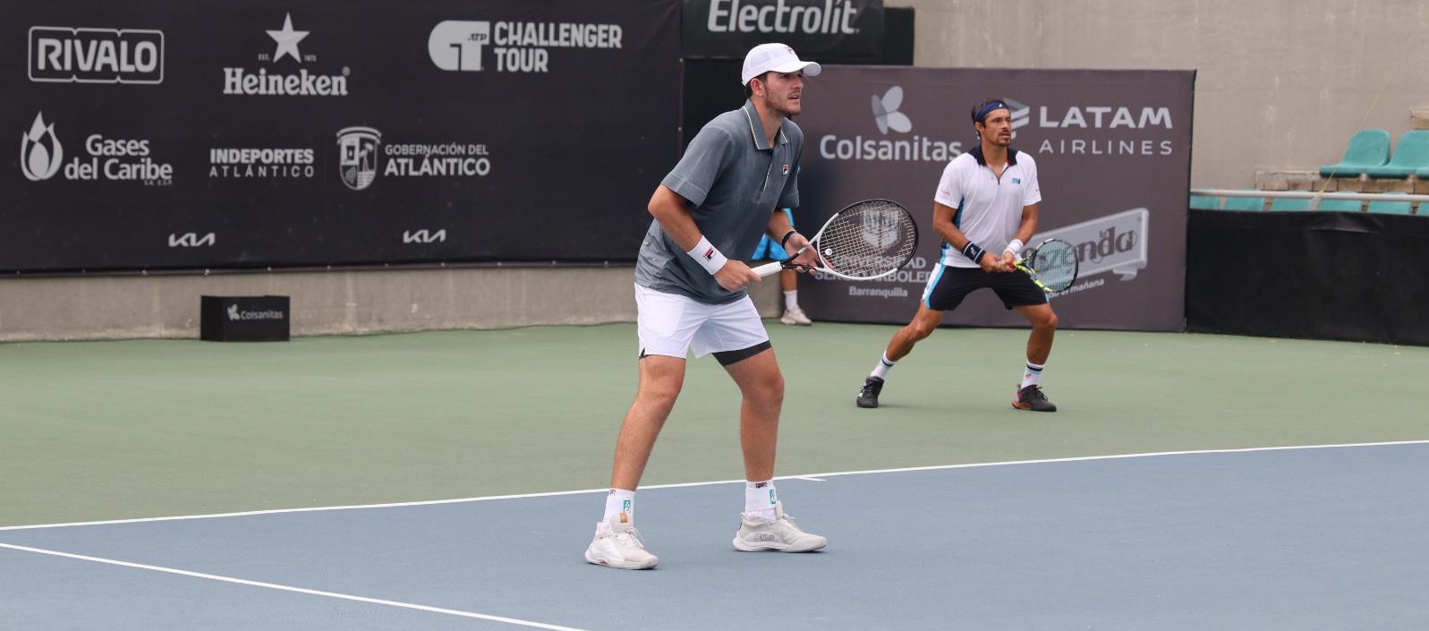 Pareja finalista Cristian Rodríguez y Benjamin Kittay.