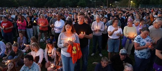 Imagen de una de las vigilias.