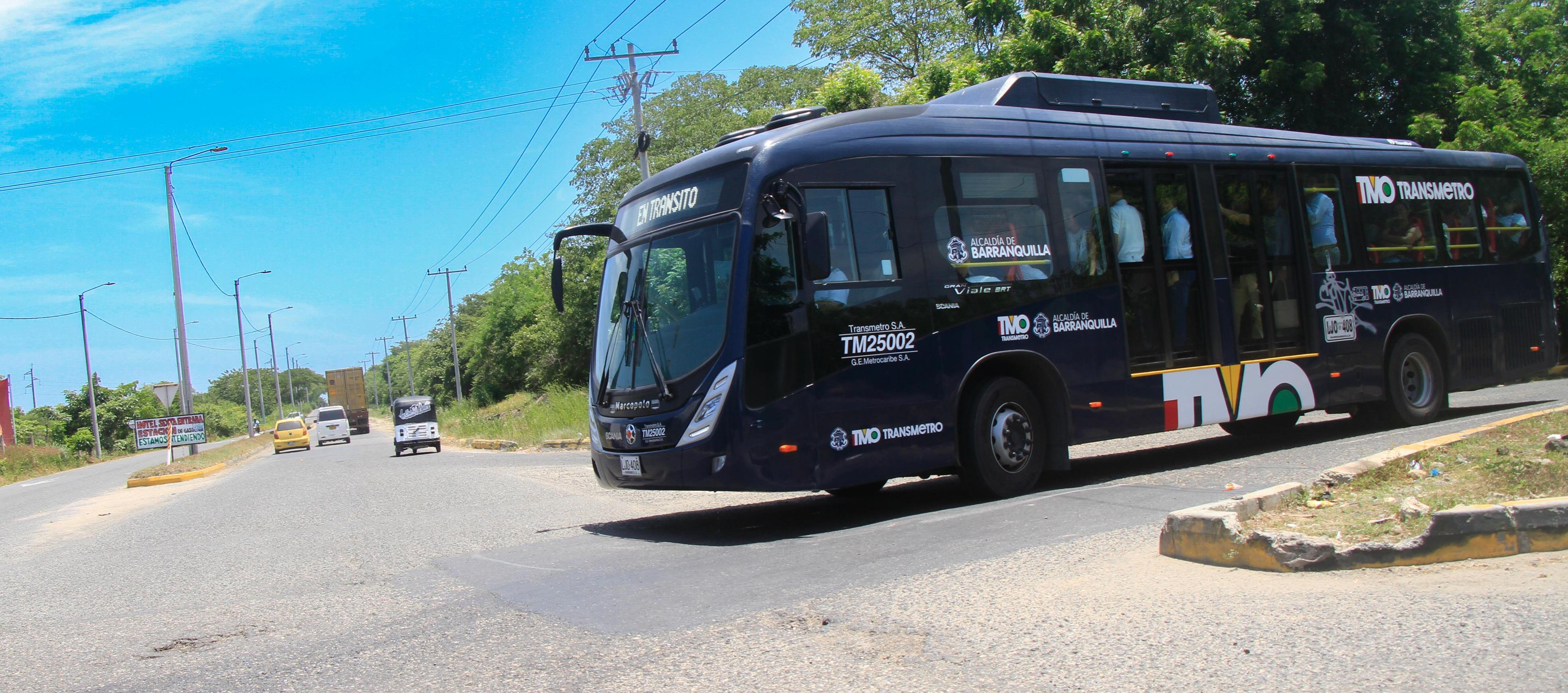 Transmetro se estrena en Malambo