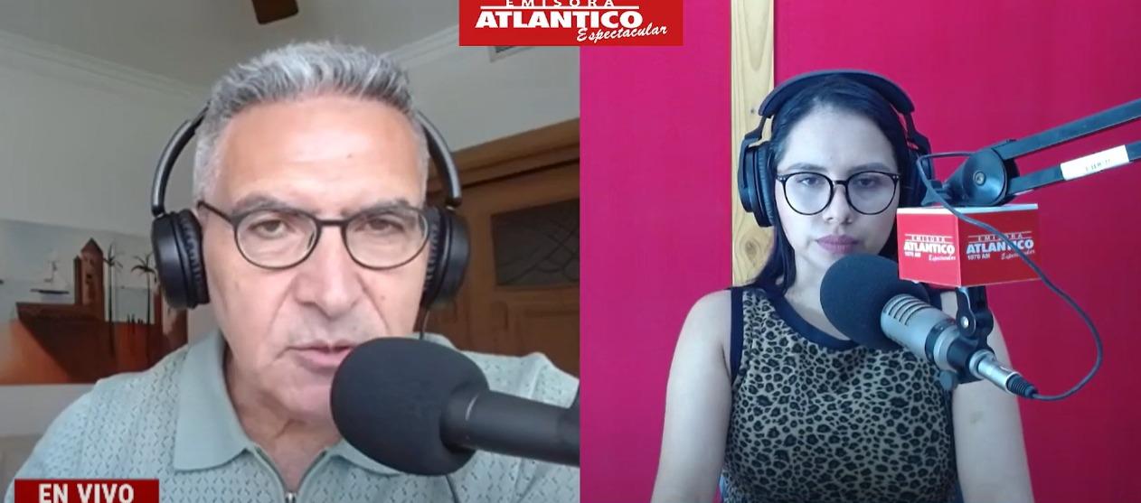 Transmisión de Atlántico en Noticias.