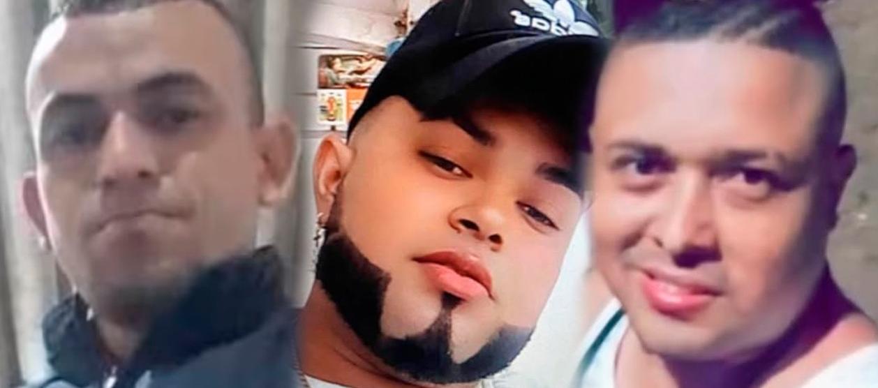  Brayan Enrique Rodríguez Soto, Erick José Colina Morales y Brayan Eduardo Cárdenas Vasco.