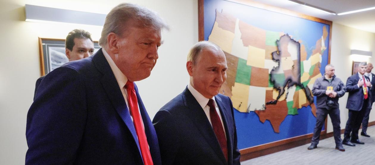 Donald Trump y Vladímir Putin.