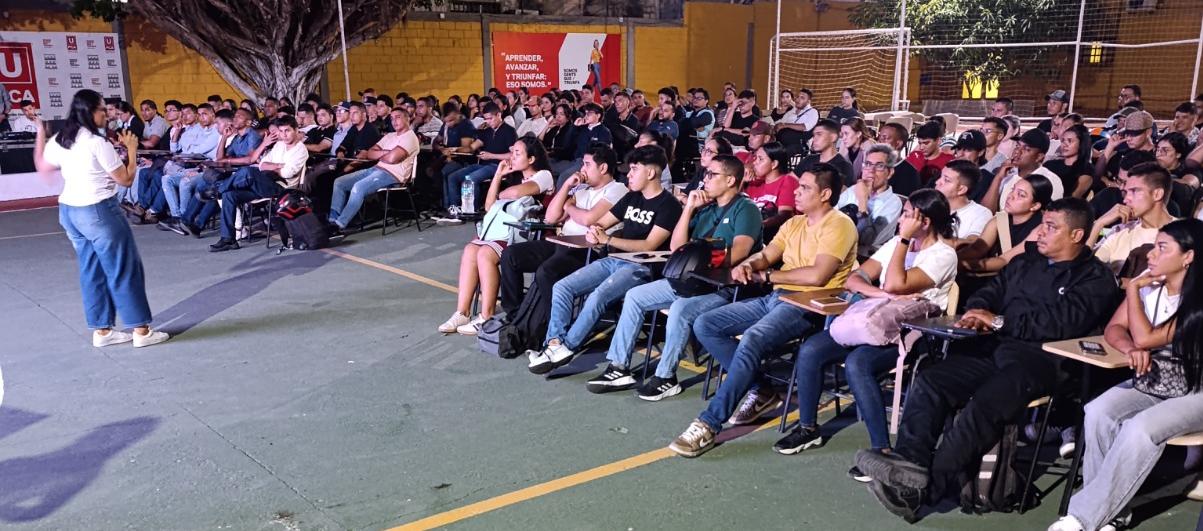 Jornada de bienvenida de nuevos estudiantes a la Corporación Universitaria Politécnico Costa Atlántica.