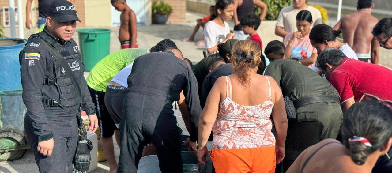 20.000 habitantes de este sector se ven afectados. 