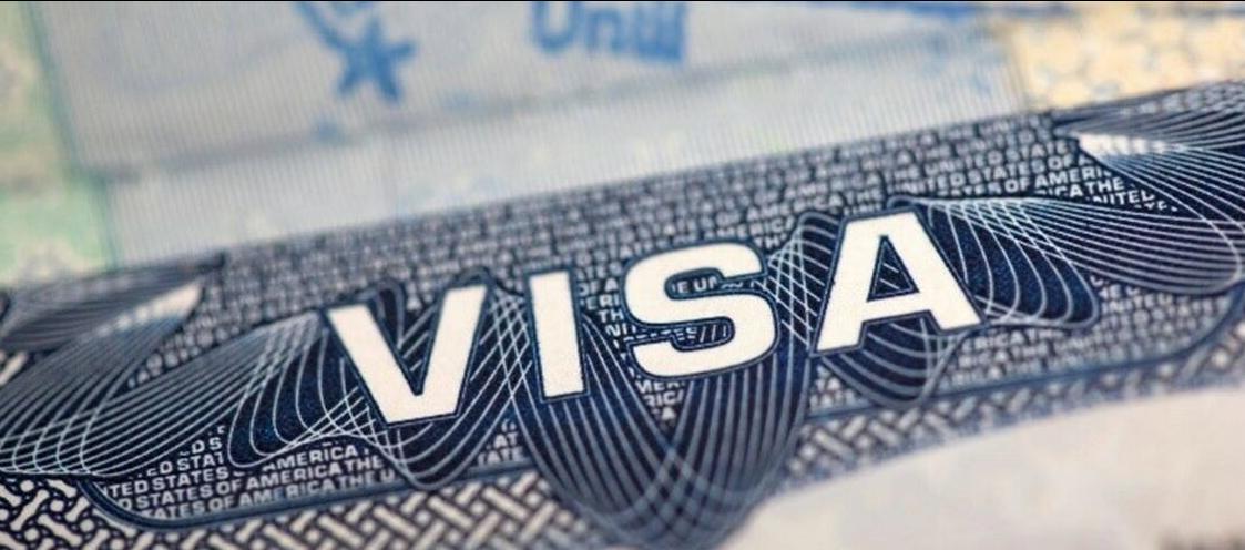 Visa estadounidense.