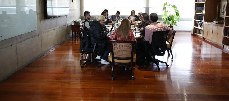 Imagen de la visita de la Procuraduría General de la Nación.