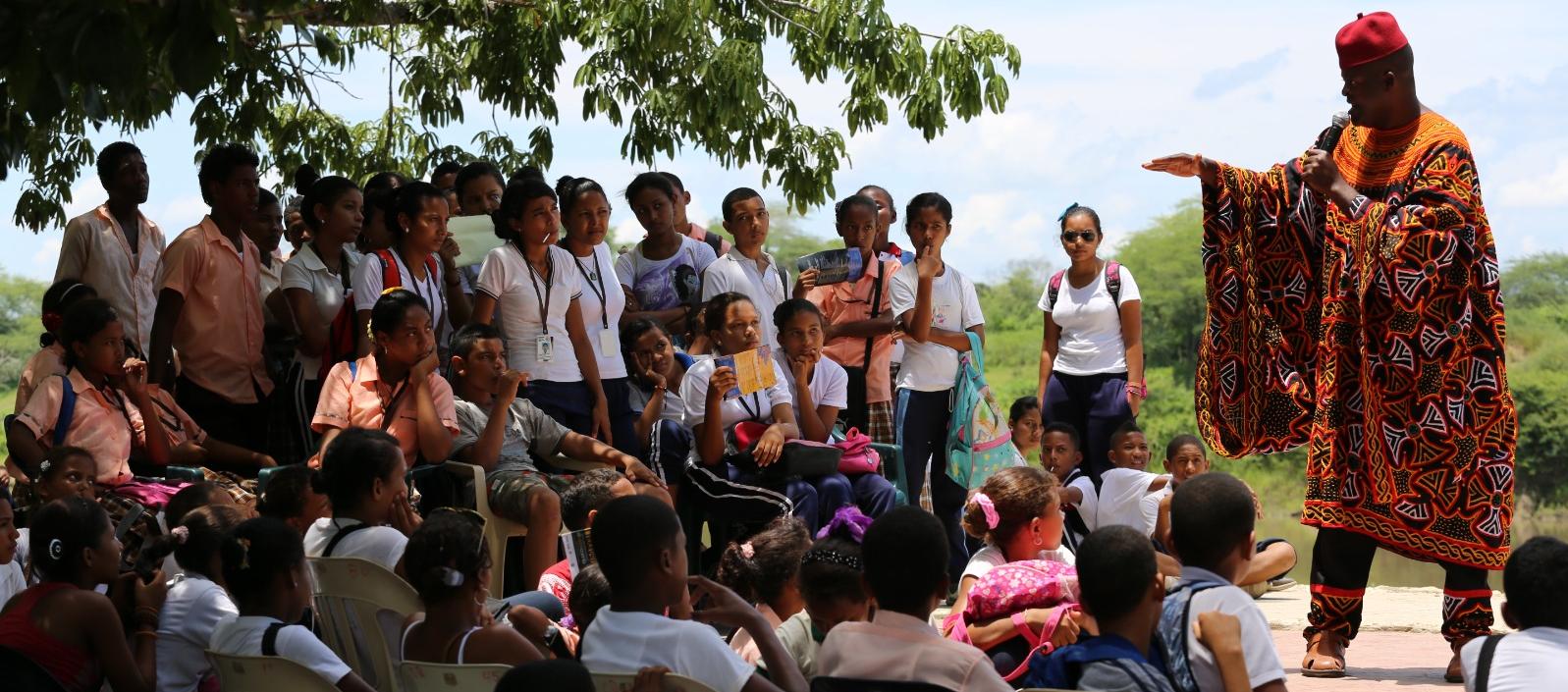 Boniface Ofogo, en el municipio de Santa Lucía.