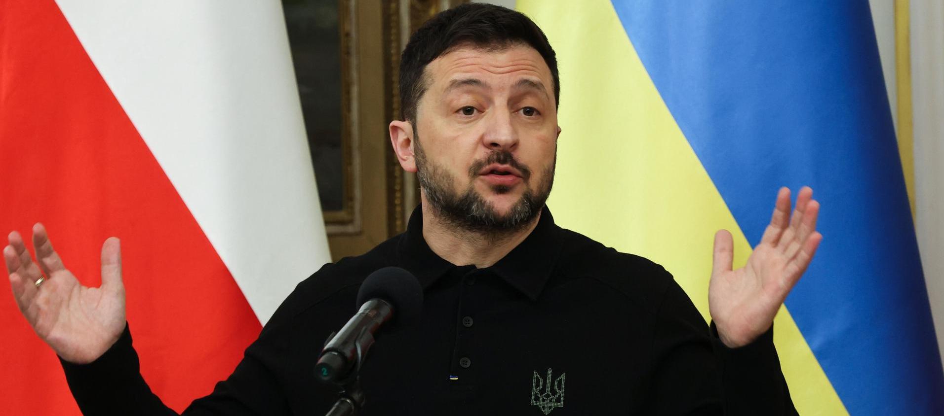 Presidente de Ucrania, Volodímir Zelenski. 