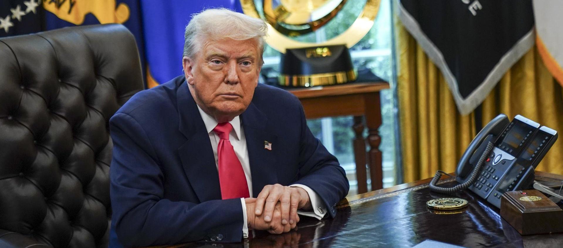 Donald Trump, Presidente de Estados Unidos.