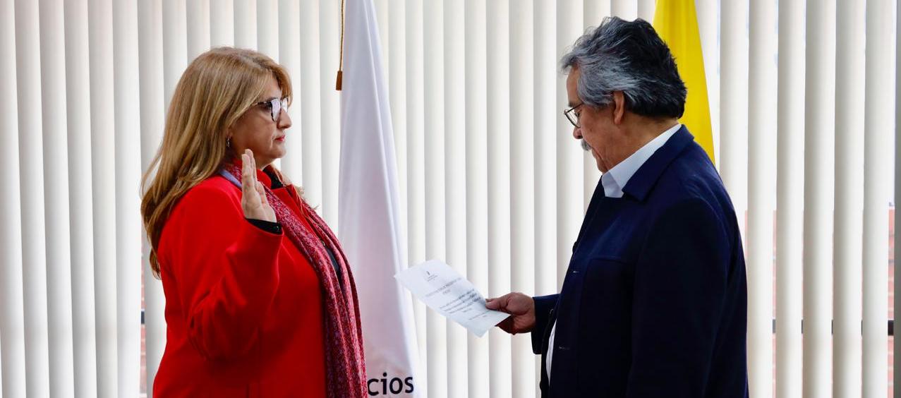 Ángela Rojas Combariza, nueva agente liquidadora. 