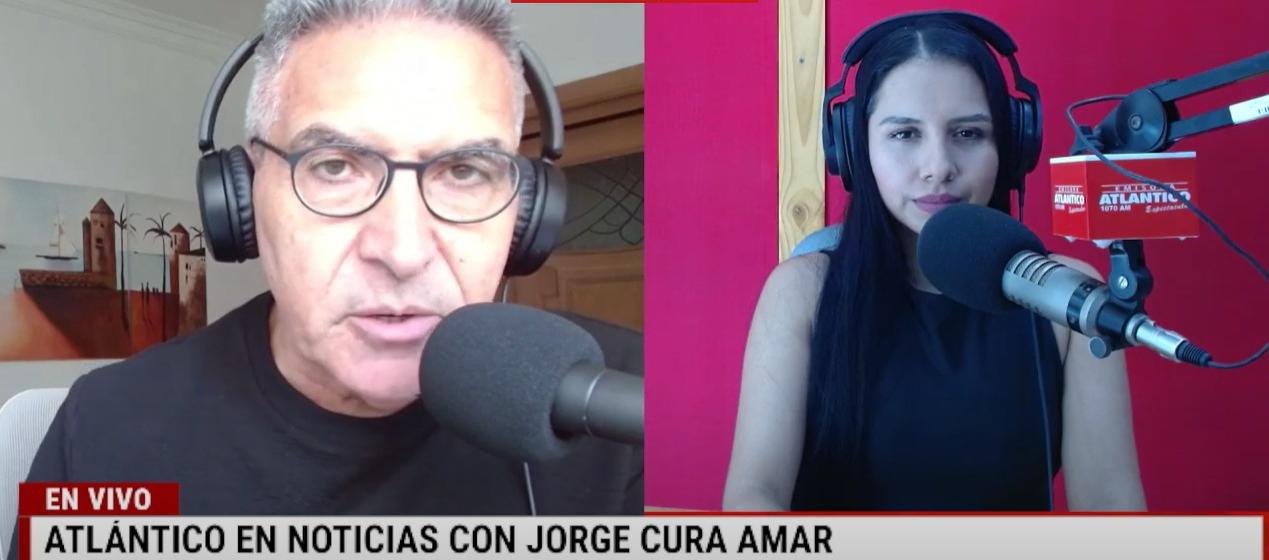 Transmisión de Atlántico en Noticias.