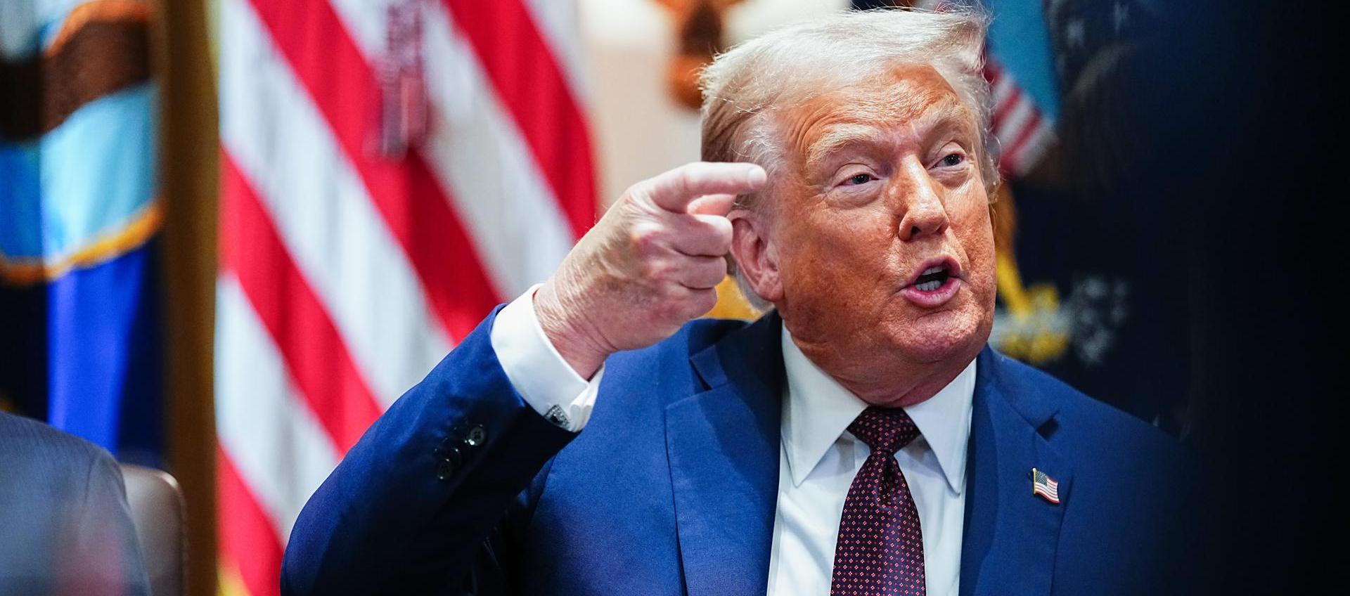 Donald Trump, Presidente de Estados Unidos.