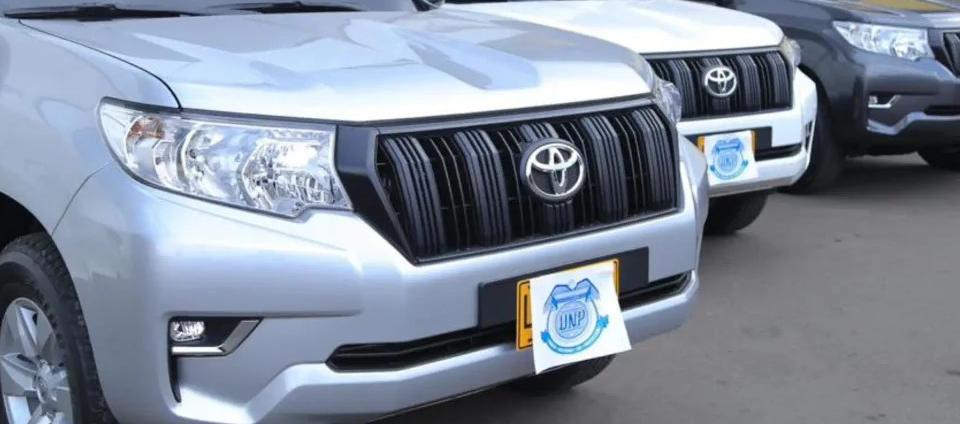 Vehículo de la UNP.