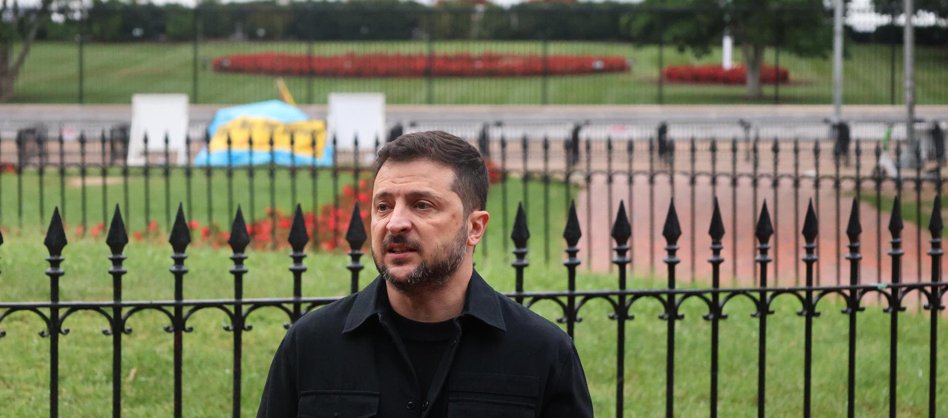 Volodímir Zelenski, Presidente de Ucrania.