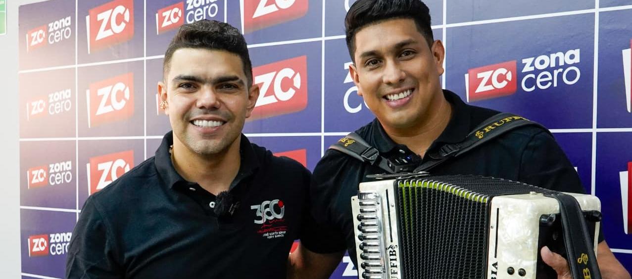 José Martín Bernier y Ruffy Barrios en las instalaciones de Zona Cero. 