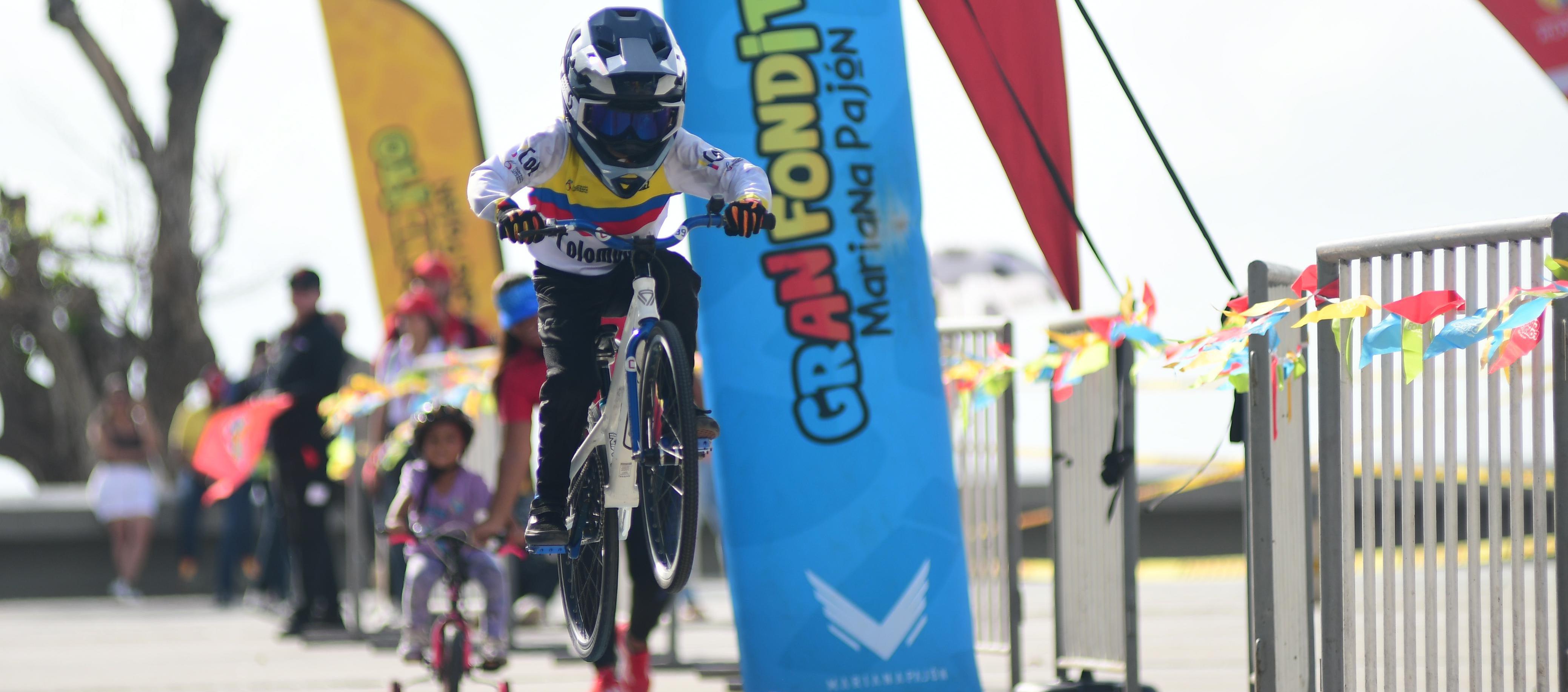 El BMX fue una de las disciplinas que hizo parte del Gran Fondito en Puerto Colombia. 