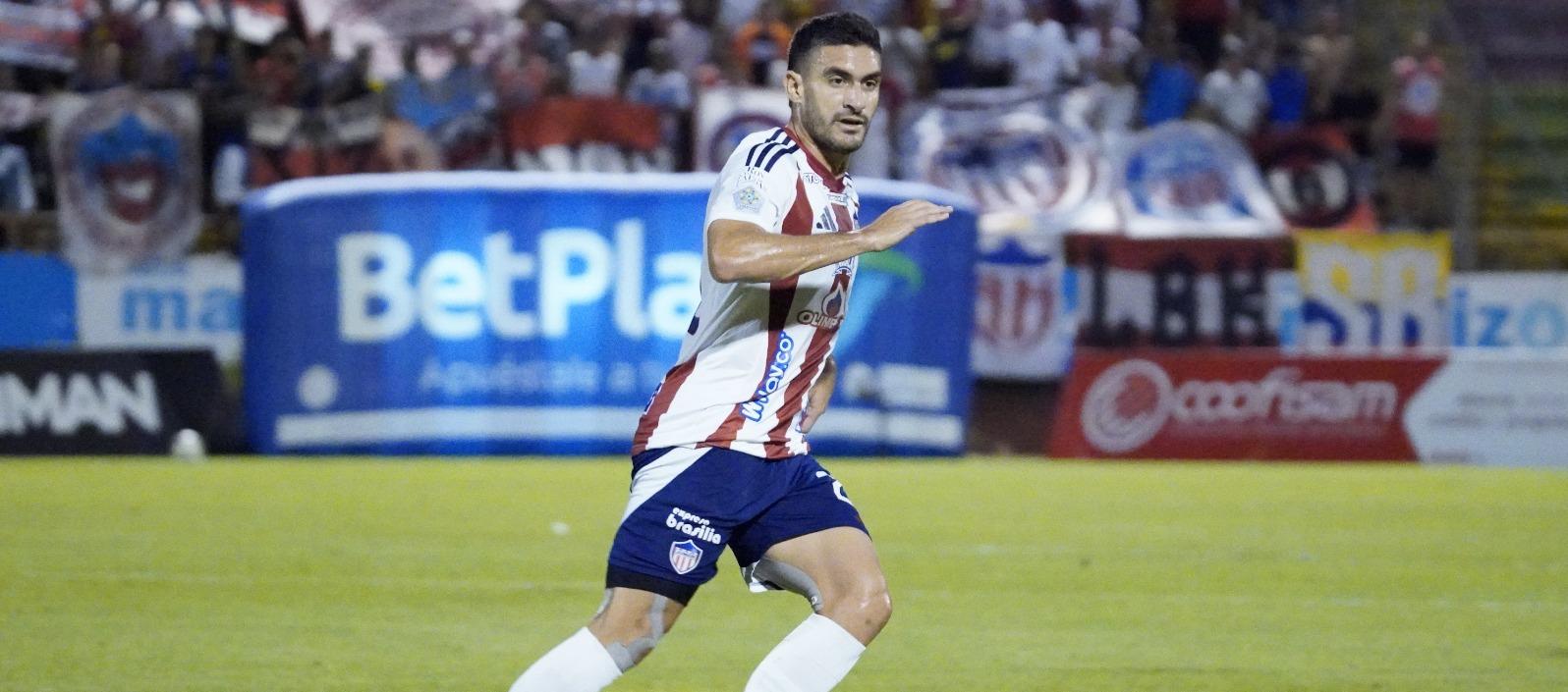 Guillermo Celis, mediocampista de gran rendimiento en Junior. 