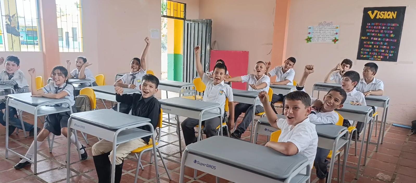 Estudiantes beneficiados.