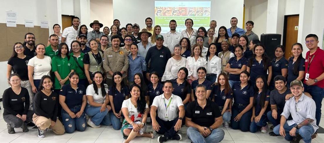 Taller regional de actualización del Programa Nacional de Conservación de Felinos Silvestres, en Putumayo. 