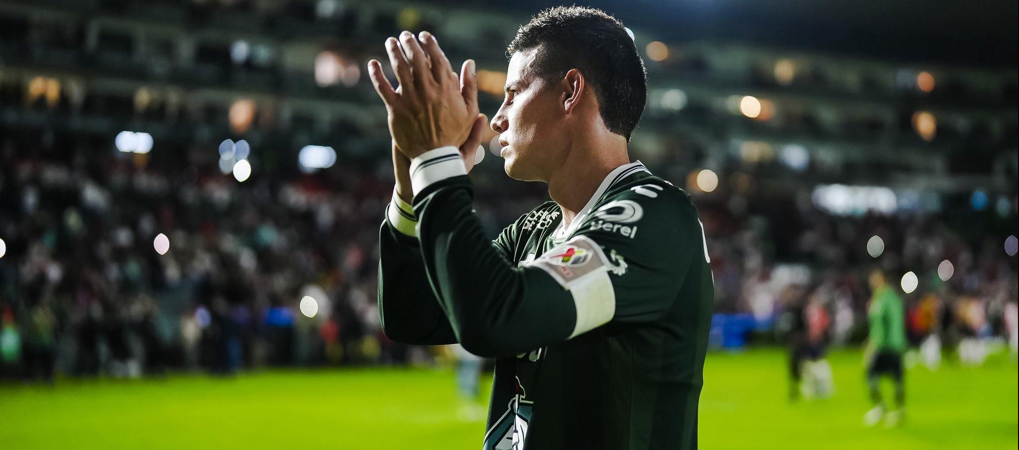 James Rodríguez no juega con el León desde el 5 de agosto, por la Leagues Cup.