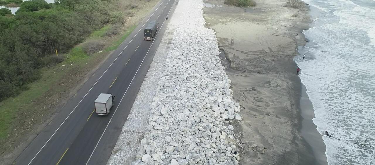 Viaductos buscan enfrentar el problema de erosión costera entre Barranquilla y Ciénaga.