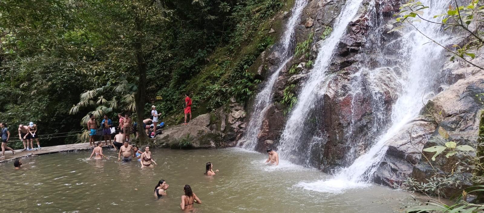 Cascadas de Marinka, en el corregimiento de Minca. 