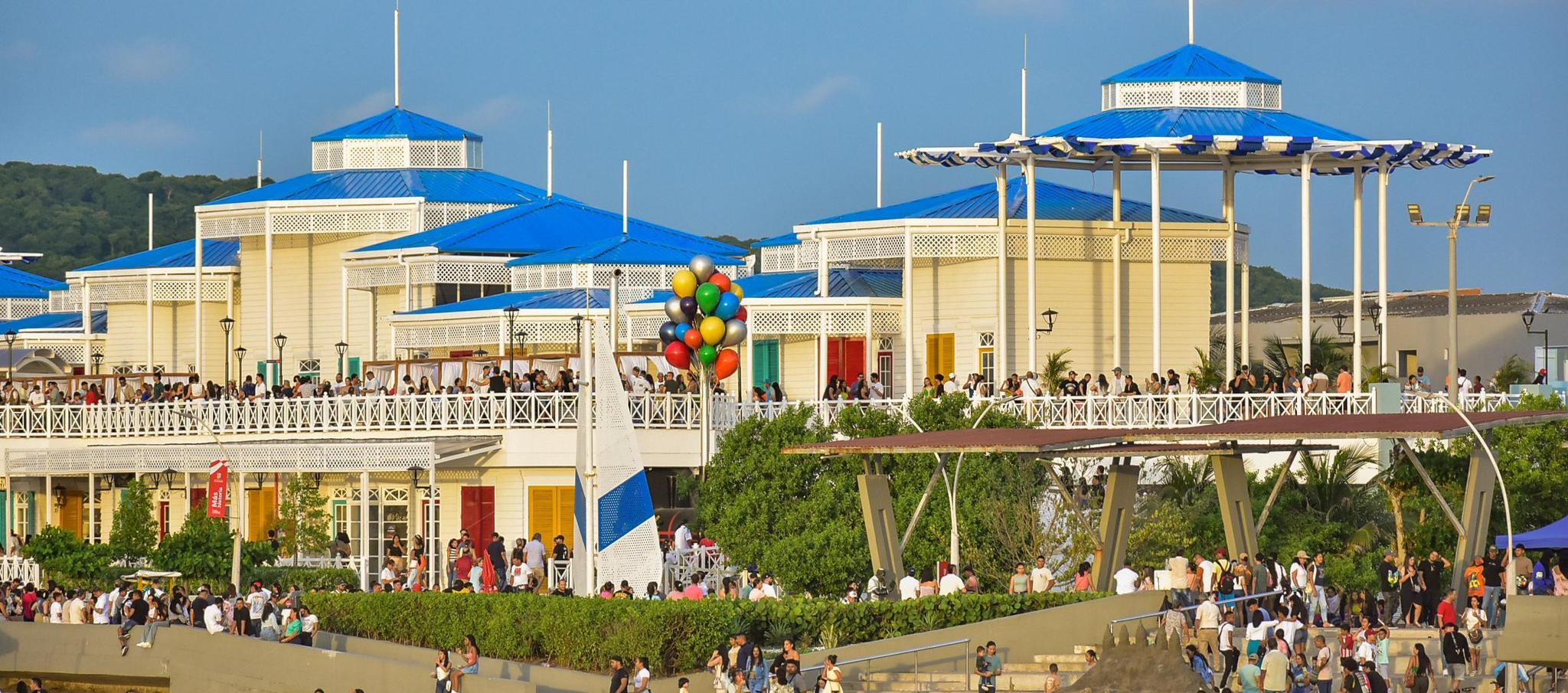Muelle 1888, en Puerto Colombia. 
