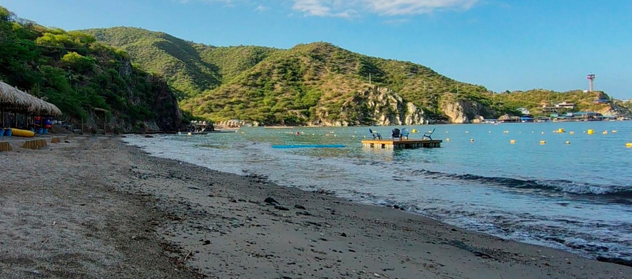 Aspecto de Playa Dormida, en Santa Marta. Imagen de referencia.