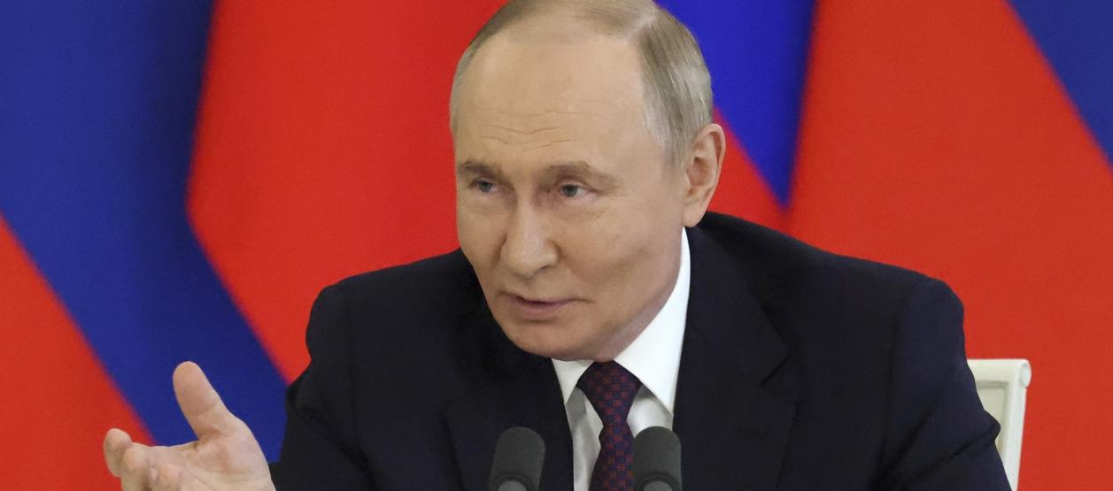 Vladimir Putin, presidente de Rusia.
