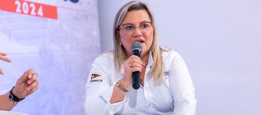  Mary Luz Stevenson del Vecchio, rectora encargada de Uniatlántico.