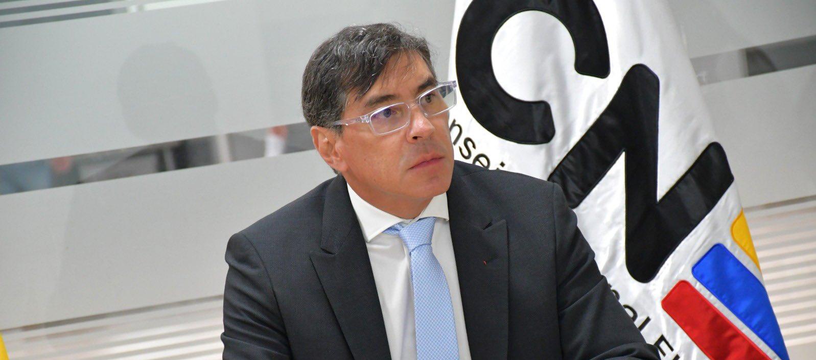 Álvaro Hernán Prada, presidente del Consejo Nacional Electoral.